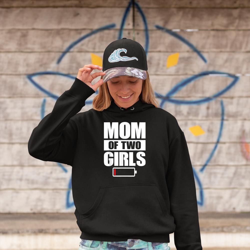 Women Mom of 2 Girls Two Daughters MotherÃ¢â‚¬â„¢s Day
