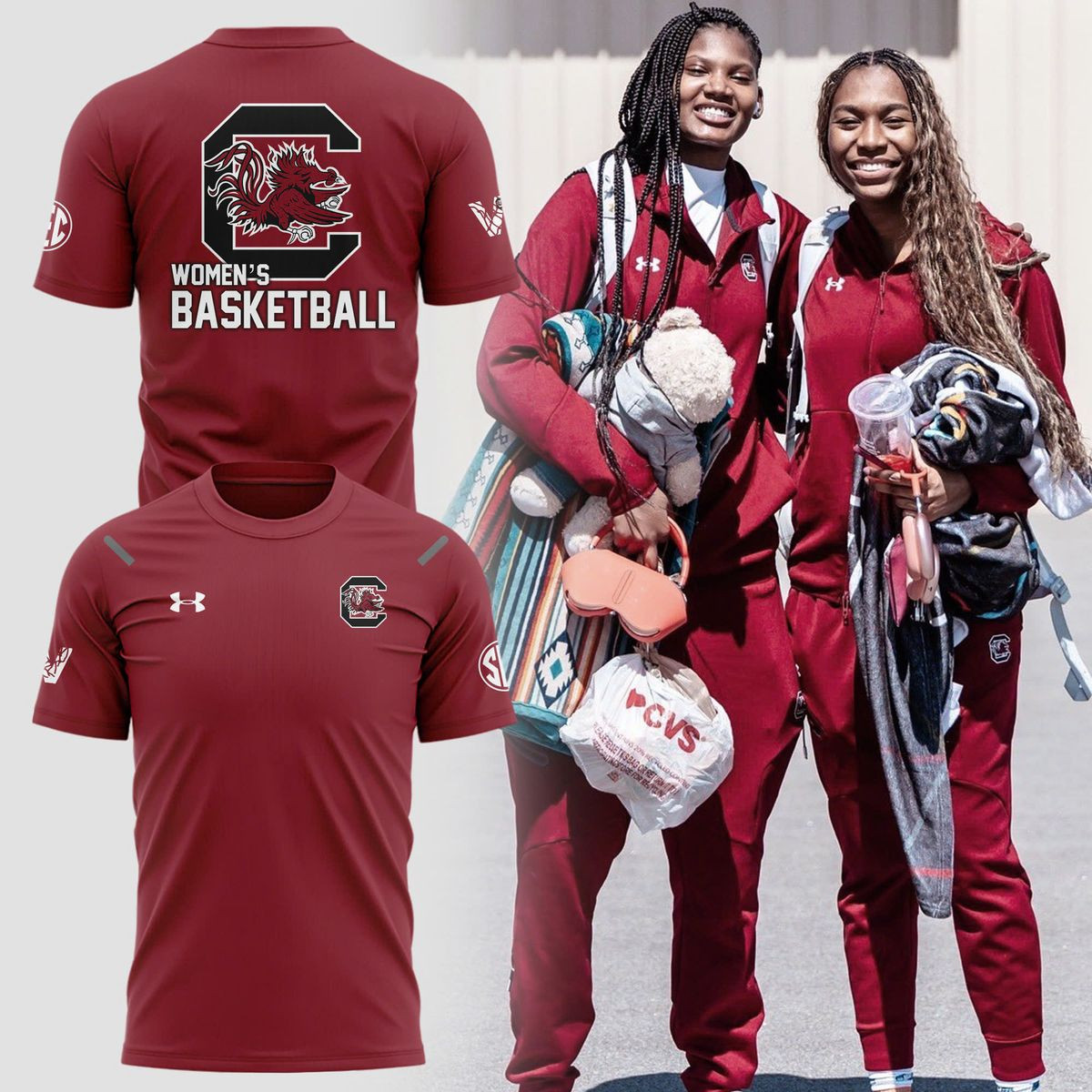 Womens Basketball Scg Uniform Red Shirt Gift Ideas For Basketball Lovers