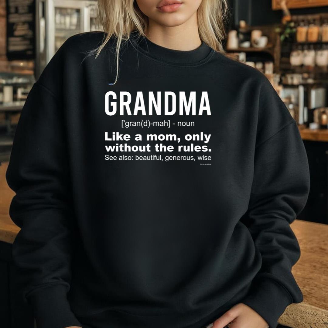 Womens Grandma Definition Funny for Grandmother