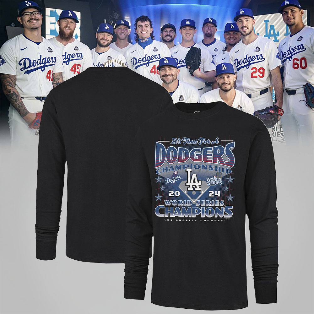 World Series Sweatshirt Dodgers Merch Fans Gifts For Baseball Lovers