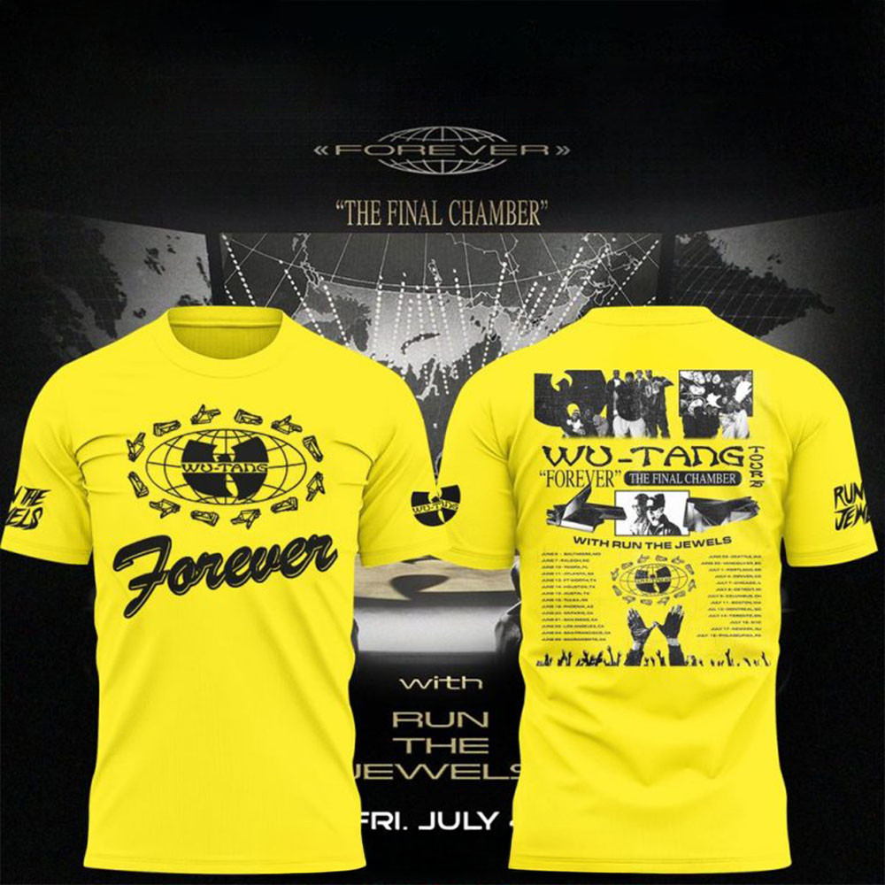 Wu Tang Forever The Final Chamber 2025 Limited T-Shirt Fathers Day Presents