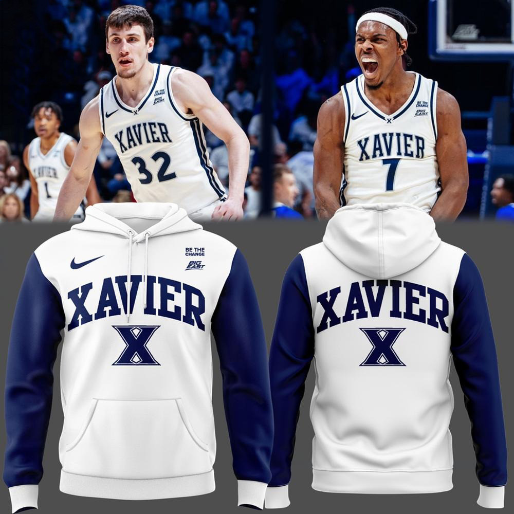 Xavier Musketeers City Edition Uniform  Edition Hoodie Basketball Enthusiast Gifts