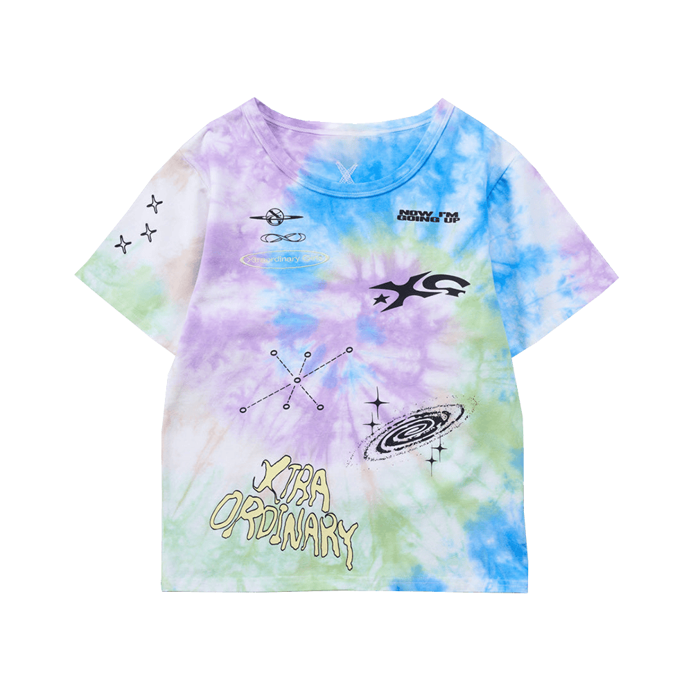 XG Merch XGALX Merchandise XG Tie Dye T-Shirt Great Mothers Day Gifts For Band Fans