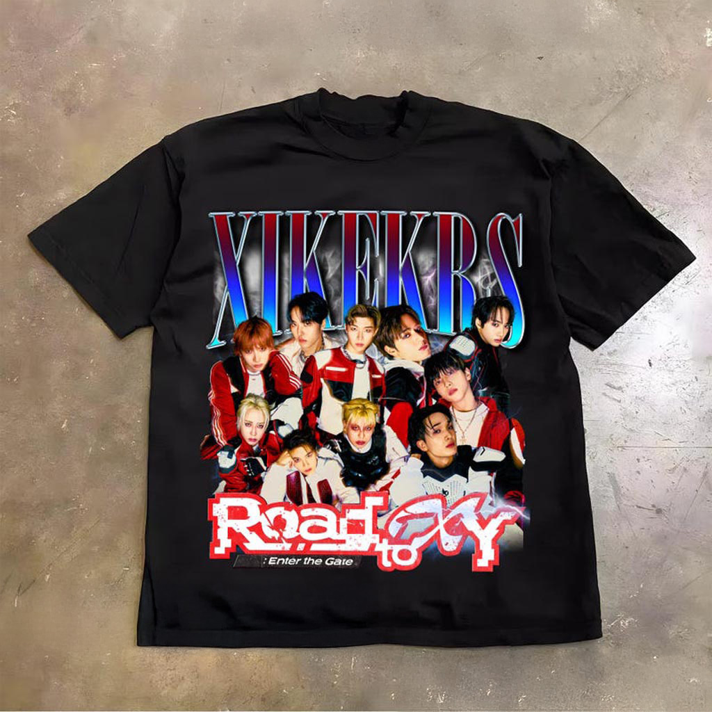 Xikers Road to XY- Enter the Gate Shirt Road To XY Tour Washed Tee Xikers Enter Gate Tour