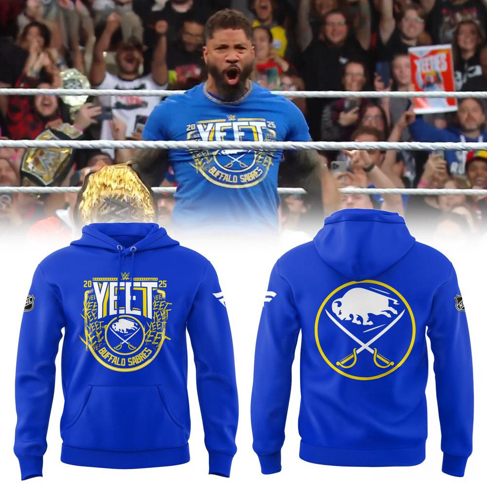 Y.E.E.T x Buffalo Sabres  Edition 2025 Hoodie Ice Hockey Fan Gifts