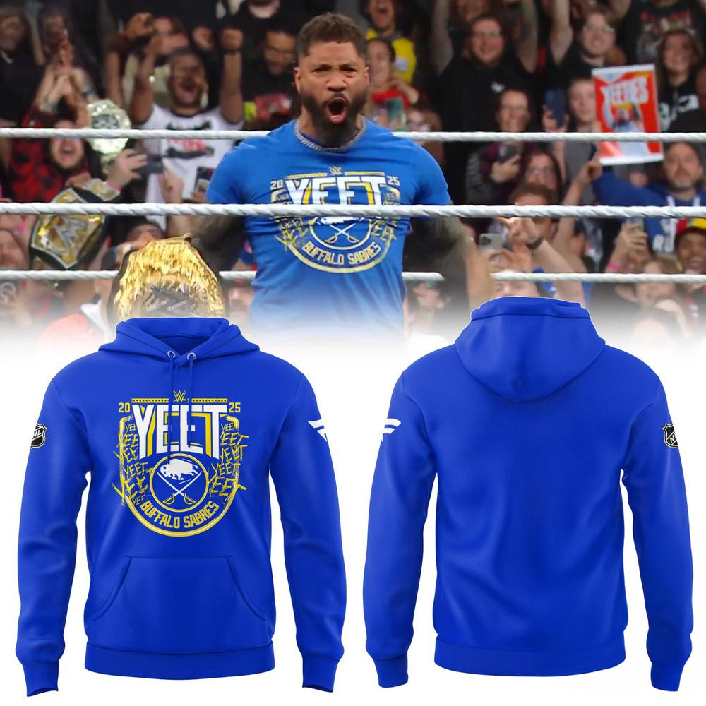 Y.E.E.T x Buffalo Sabres  Edition 2025 Hoodie Presents For Hockey Fans