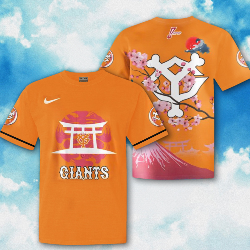 Yomiuri Giants Special Fuji Mount New T-Shirt Giants Merch Gifts For Fathers Day From Wife