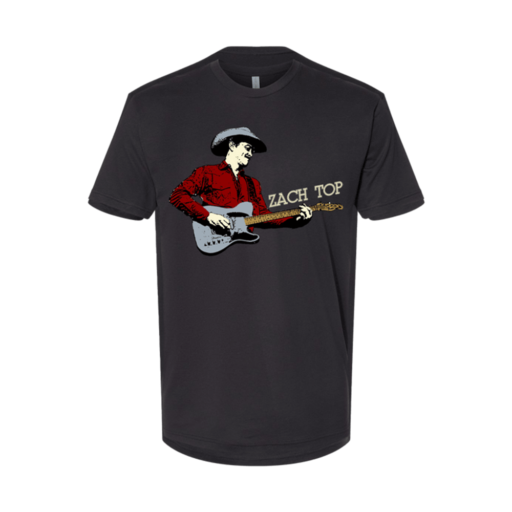Zach Top Merch Zach Top Guitar Graphite T-Shirt Music Lovers Gifts For Fans