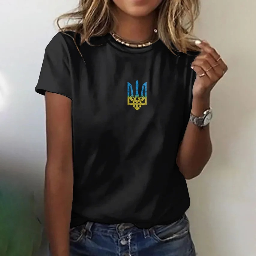 Zelensky Shirt Ukrainian Trident Symbol Zelensky T-Shirt Ukraine Gifts